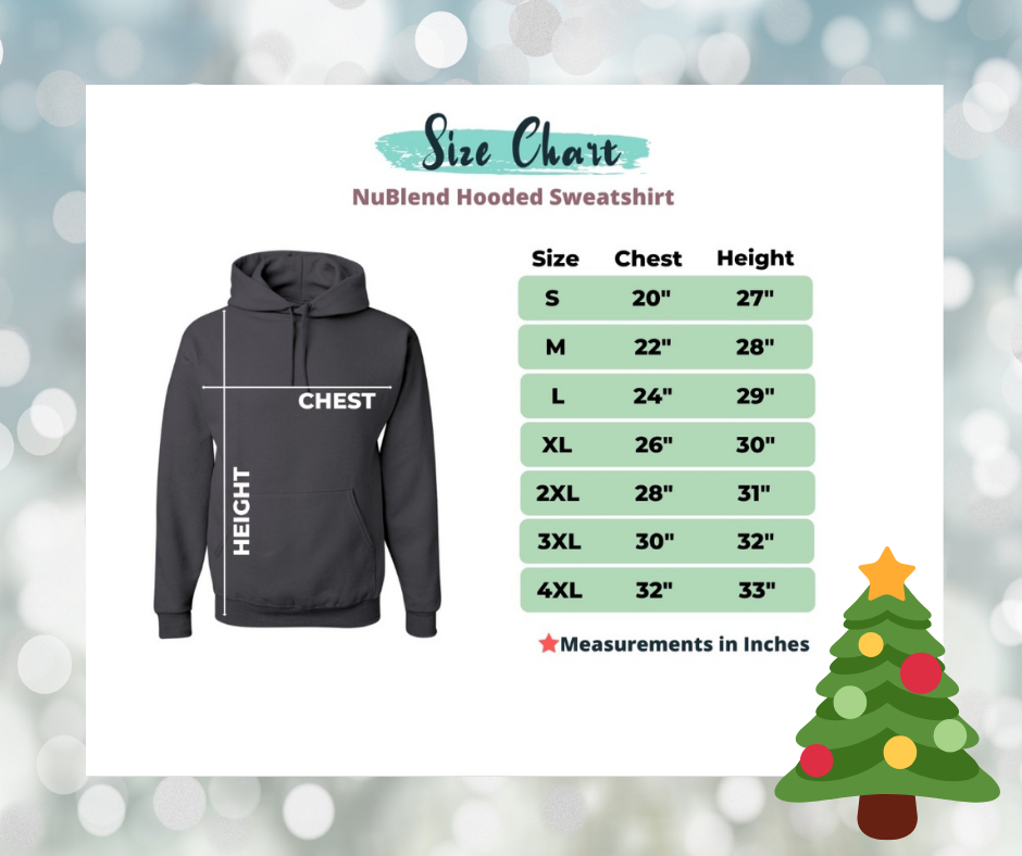 Deck the Halls (Green Ink) Hoodie