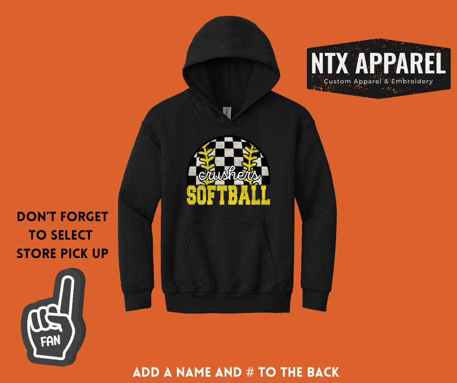 Crushers Off Speed: Youth Hoodie