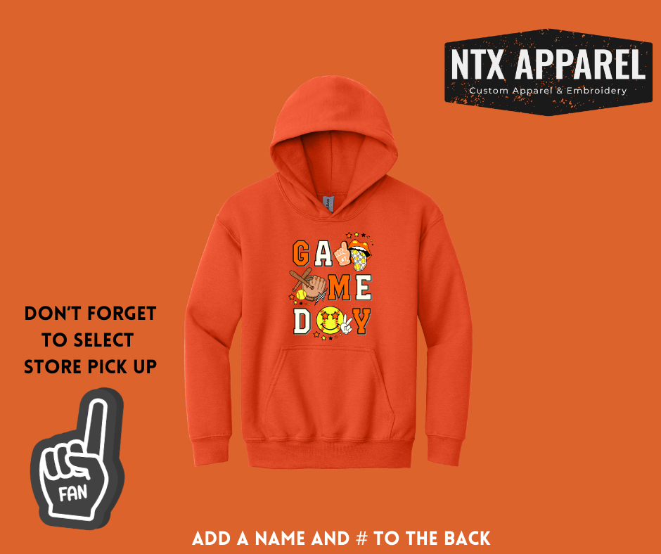 Crushers Game Day: Youth Hoodie