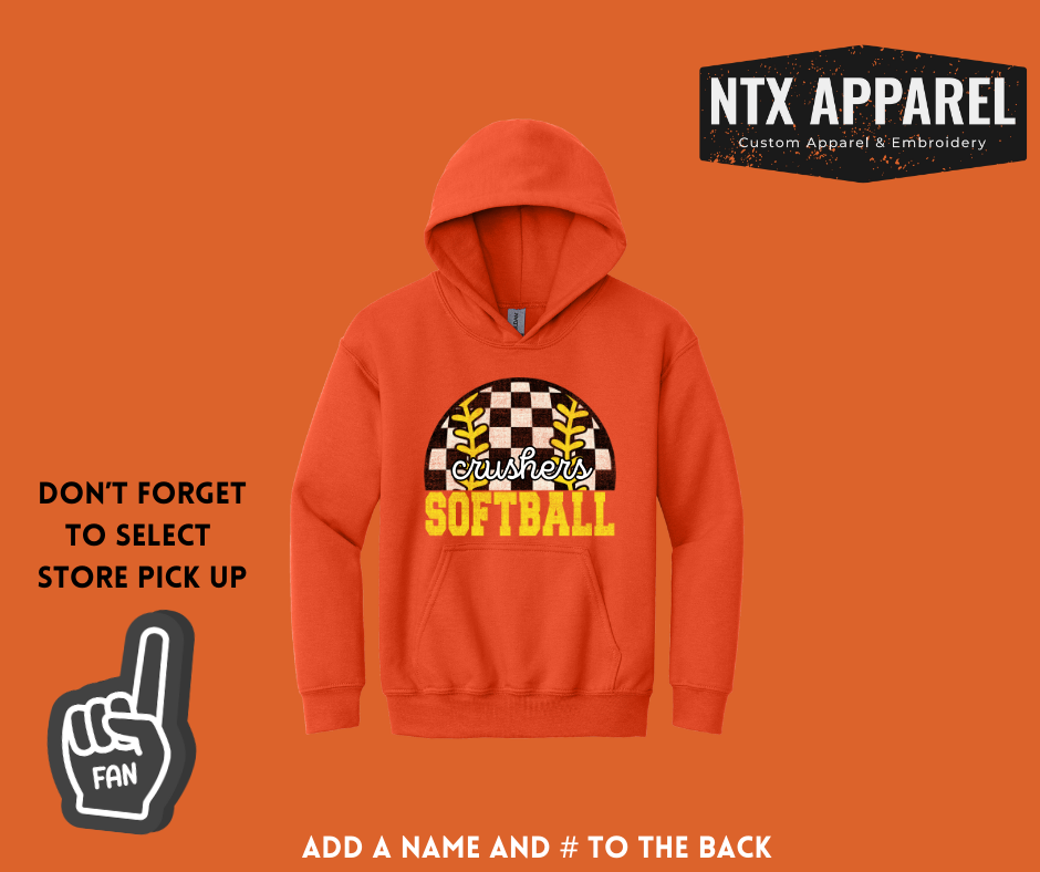 Crushers Off Speed: Youth Hoodie