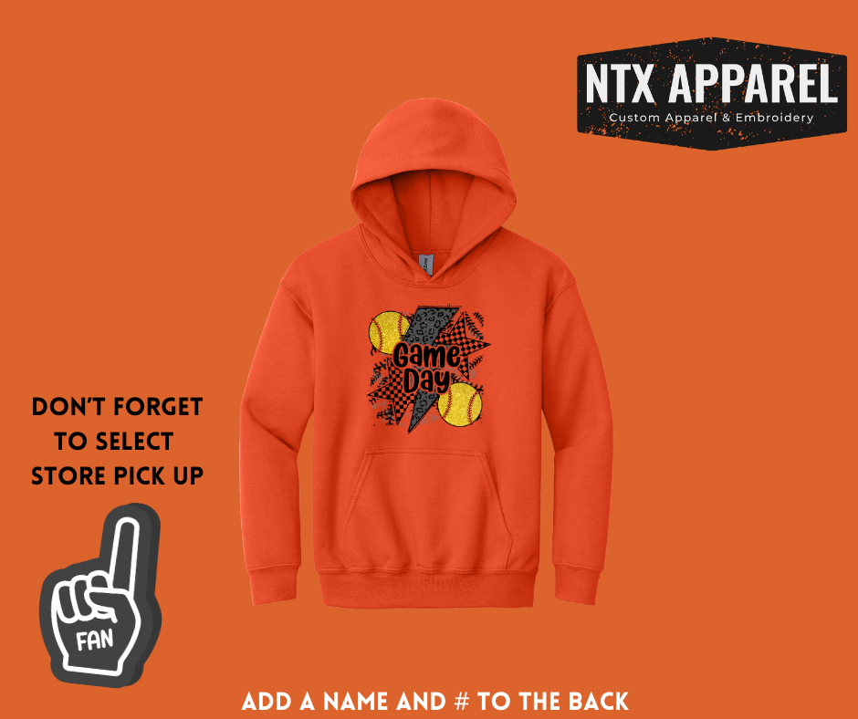 Crushers Strike Out: Youth Hoodie