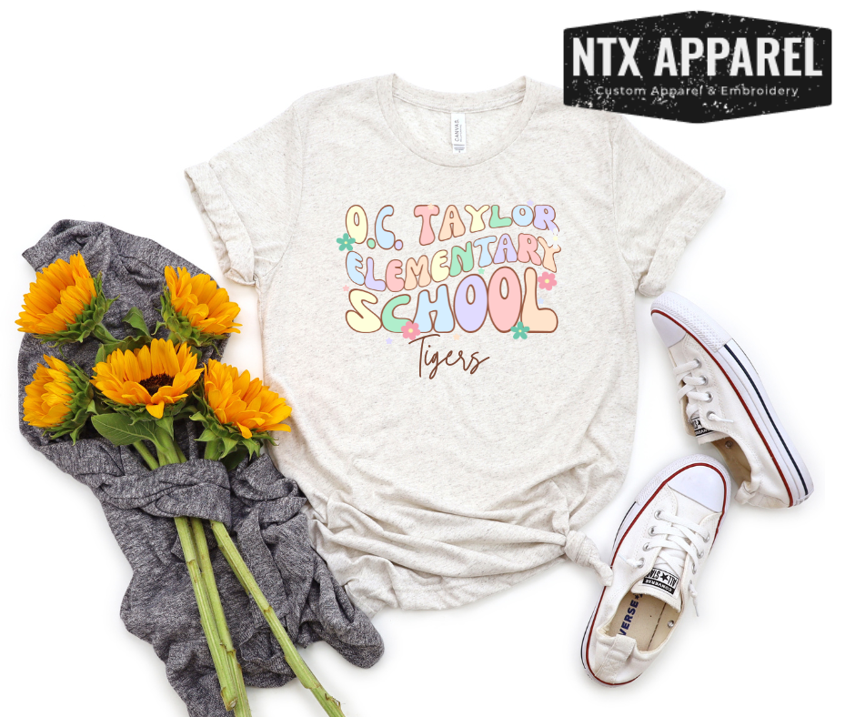 Custom Teacher Appreciation T-Shirt- Mascot