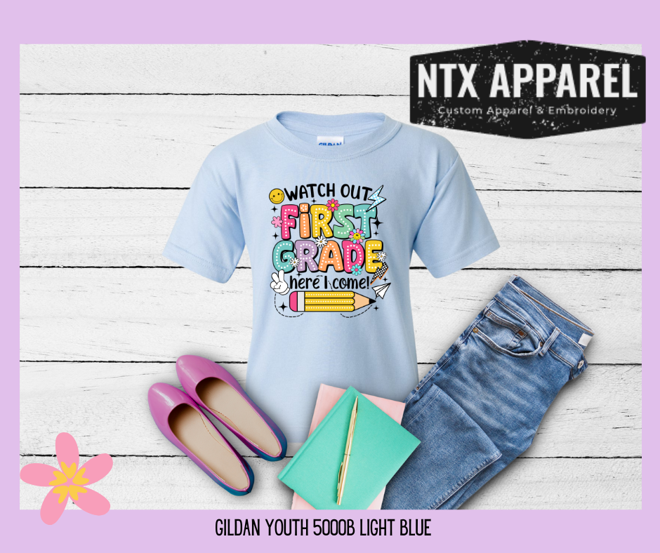 Watch Out 1st Grade Youth T-Shirt