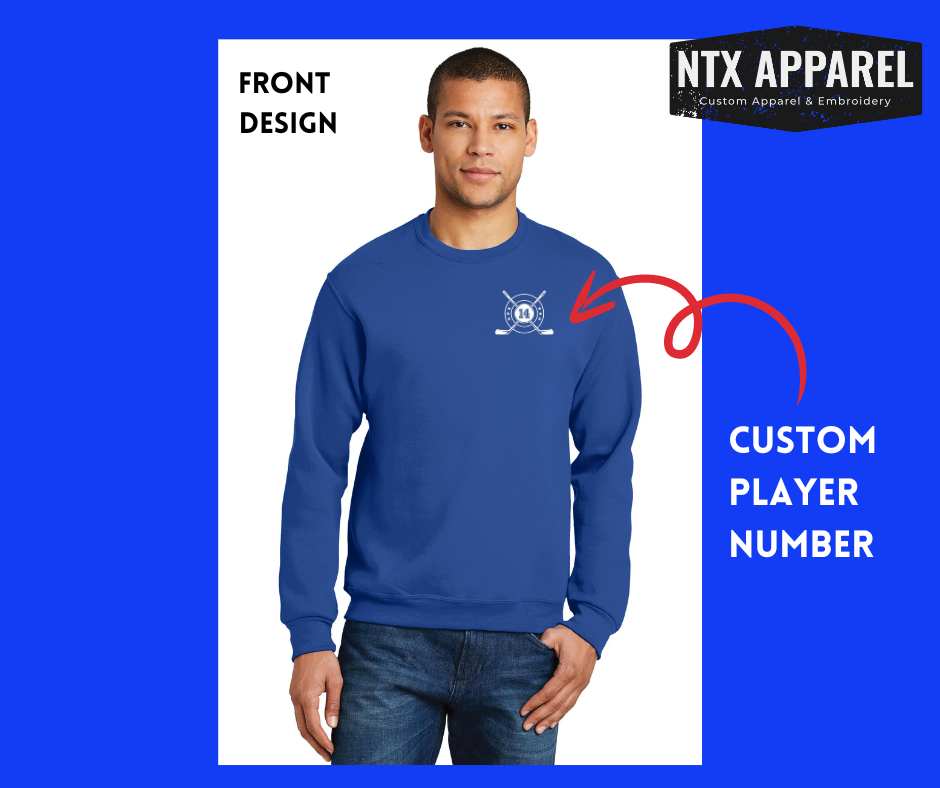 GC Hockey Sticks- Crewneck Sweatshirt