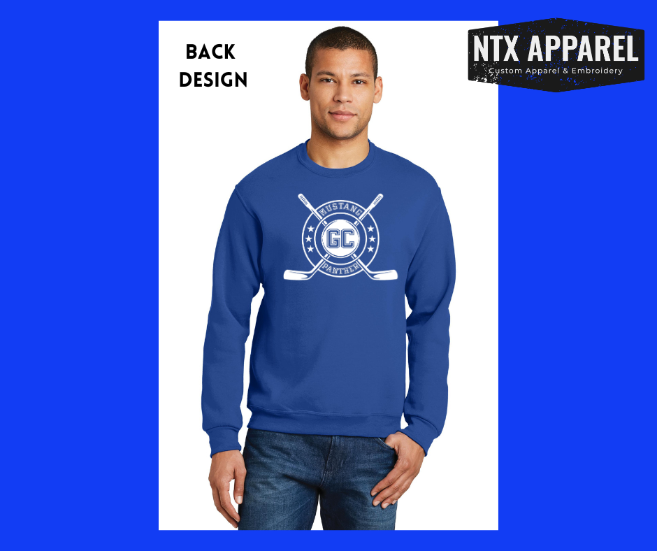 GC Hockey Sticks- Crewneck Sweatshirt