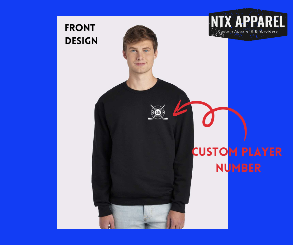 GC Hockey Sticks- Crewneck Sweatshirt