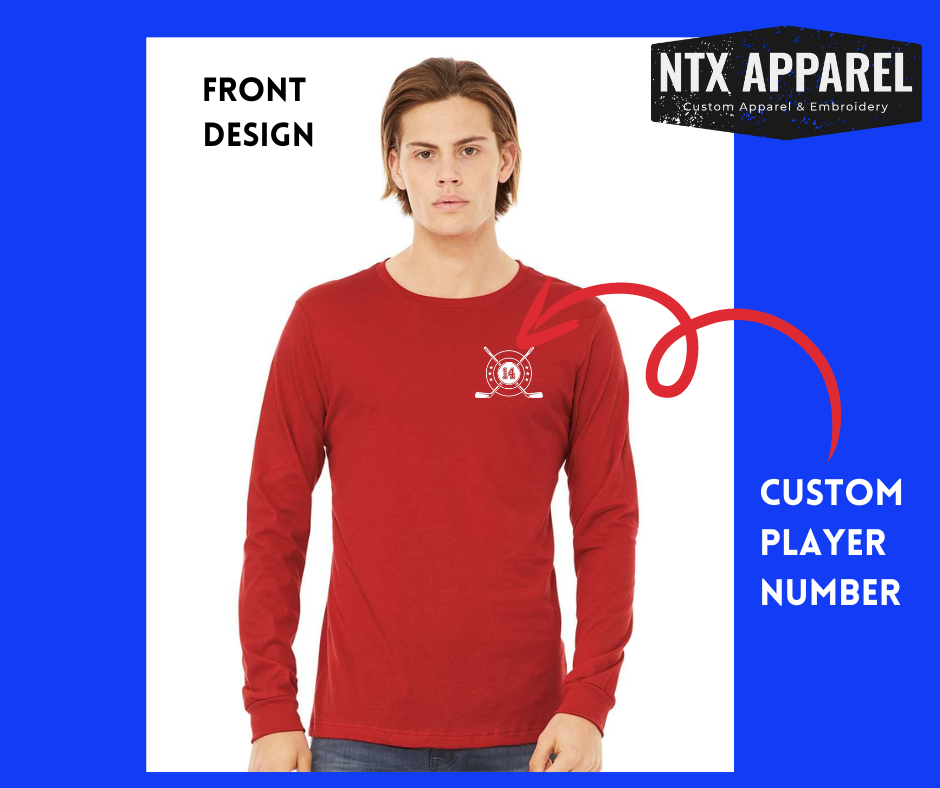 GC Hockey Sticks- Long Sleeved T-Shirt
