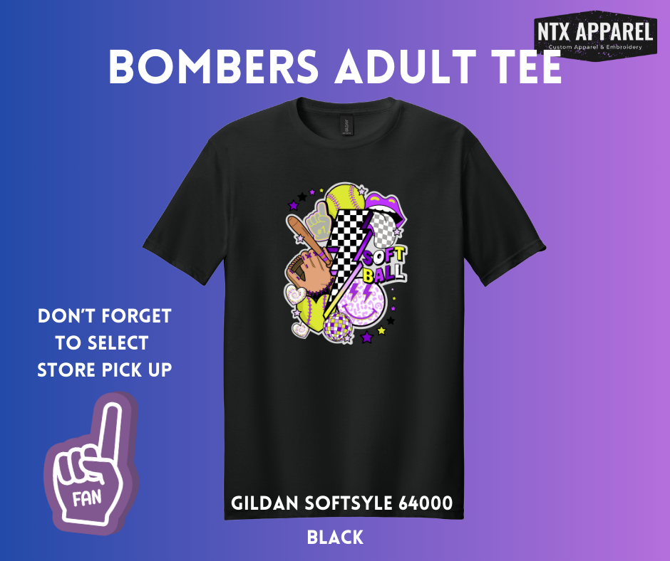 Bombers Preppy Adult T-Shirt