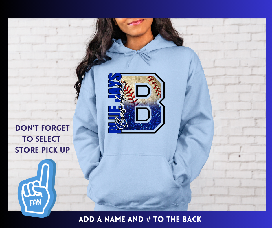 Blue Jays Big B: Adult Hoodie