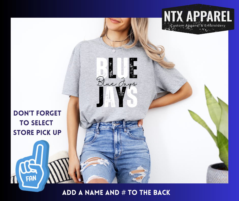 Blue Jays Black & White T-Shirt