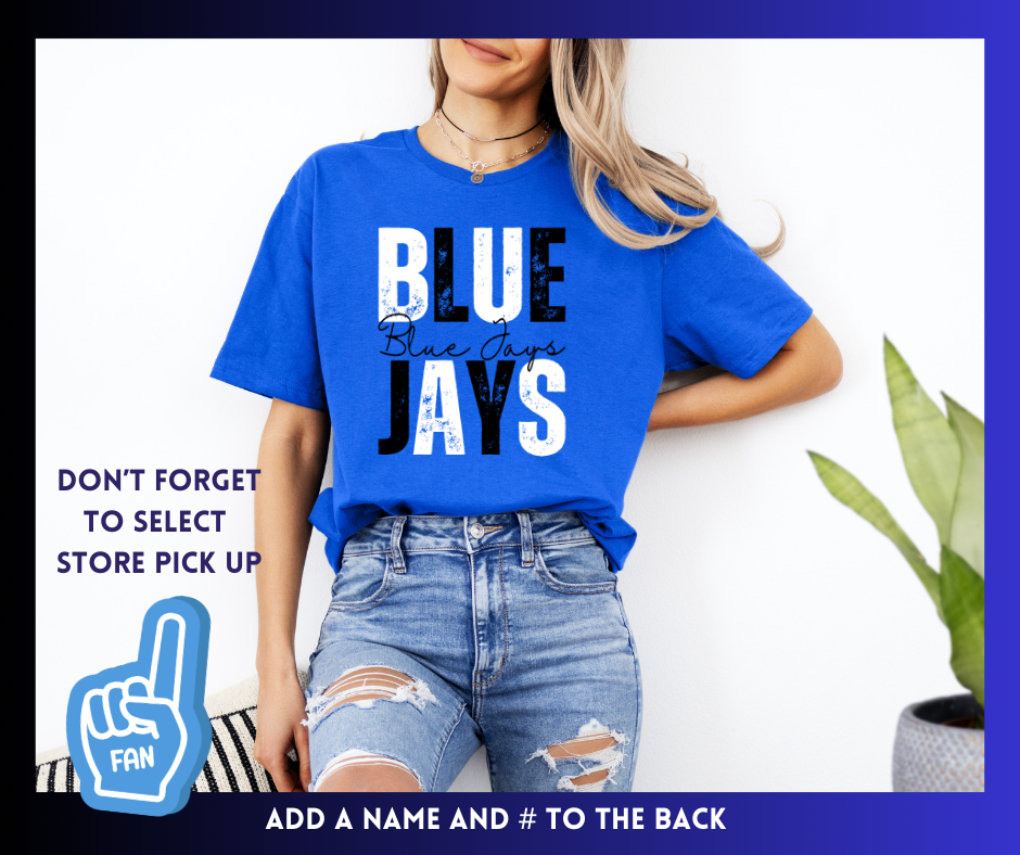 Blue Jays Black & White T-Shirt