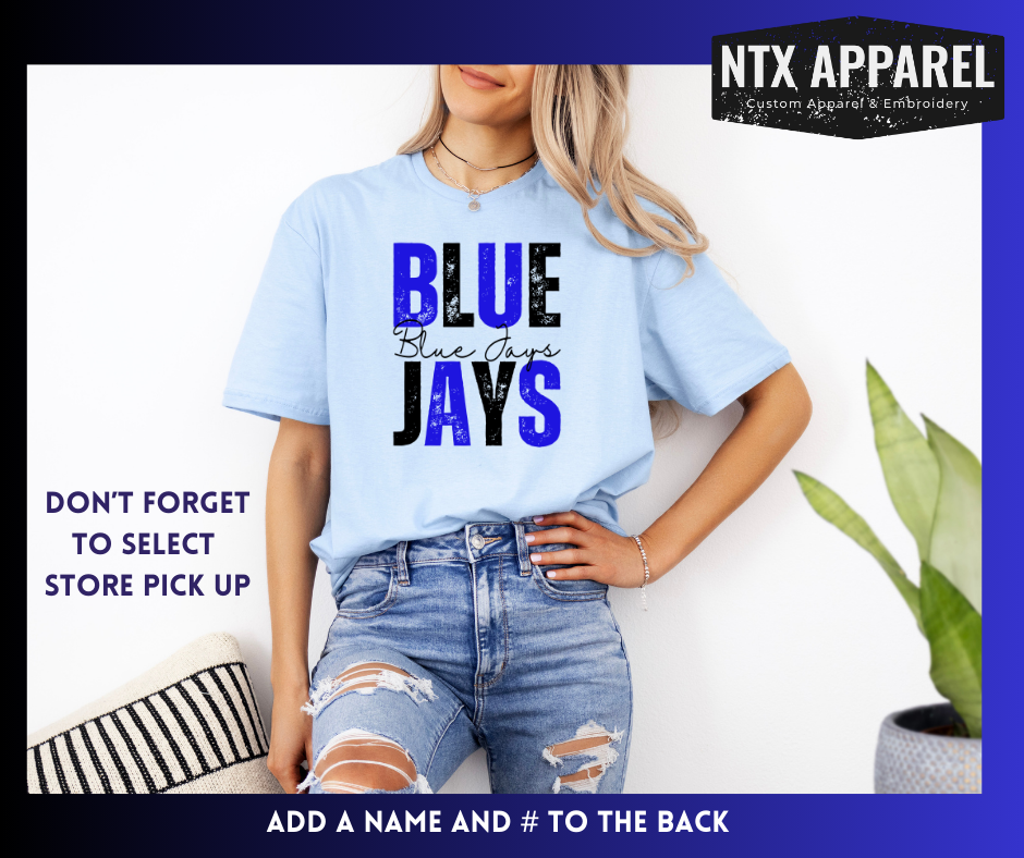 Blue Jays Black & Royal T-Shirt
