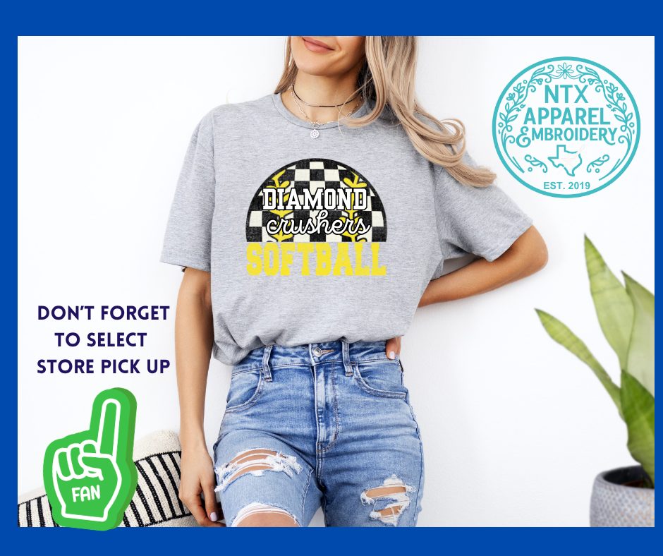 Diamond Crushers Off Speed: Adult T-Shirt