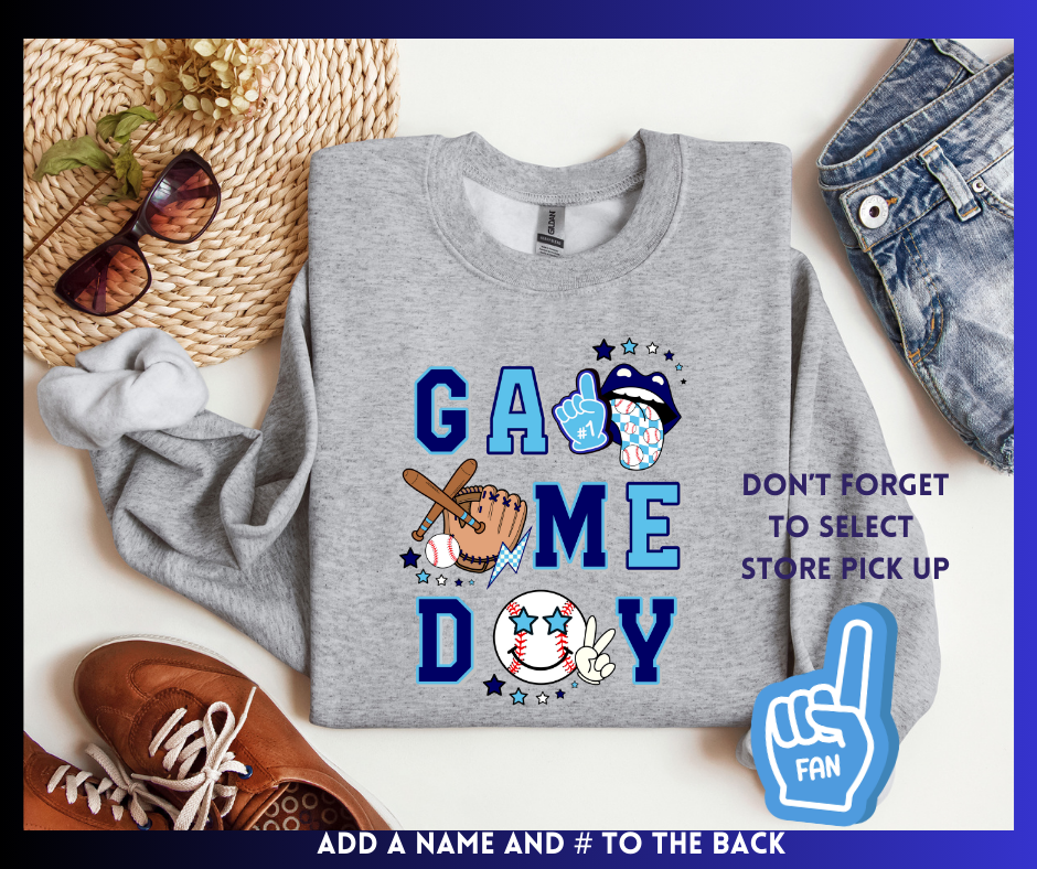Blue Jays Game Day: Adult Crewneck Sweatshirt