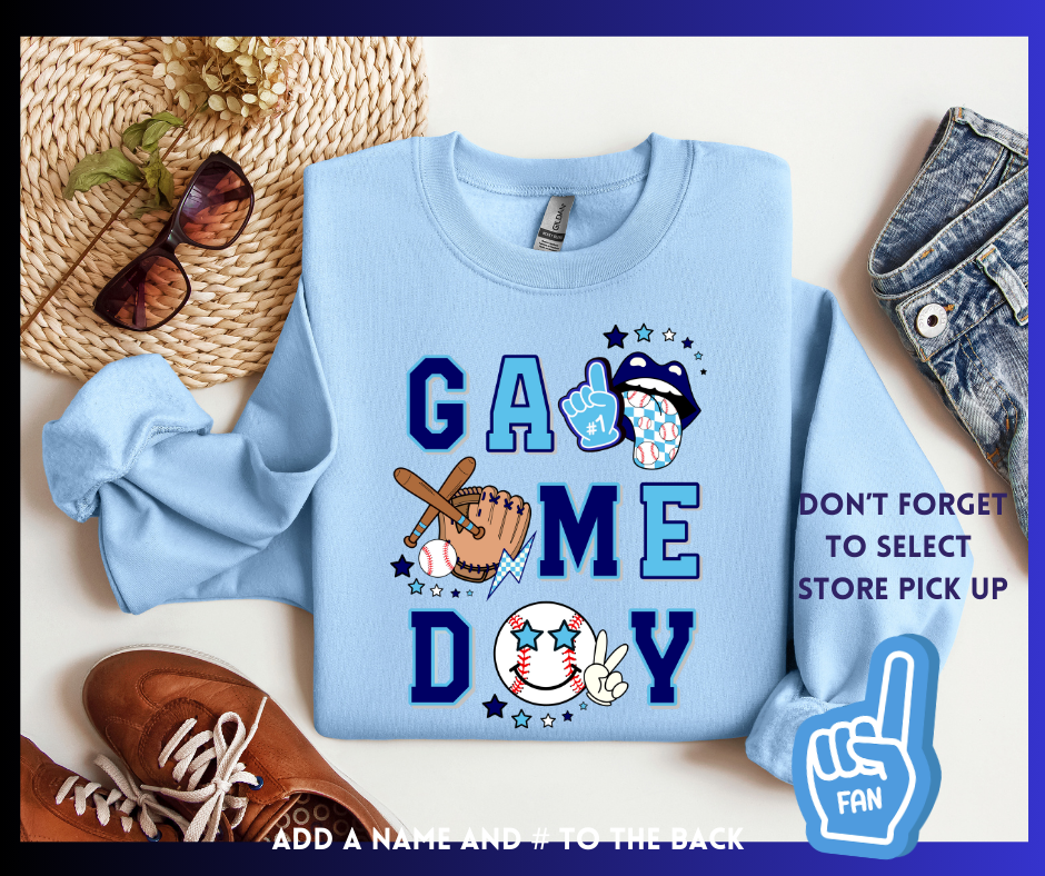 Blue Jays Game Day: Adult Crewneck Sweatshirt