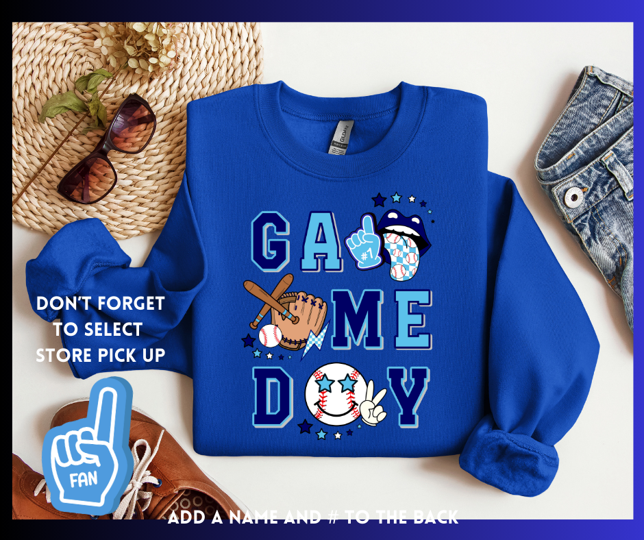 Blue Jays Game Day: Adult Crewneck Sweatshirt