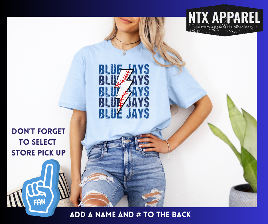 Blue Jays Lightning Strike T-Shirt