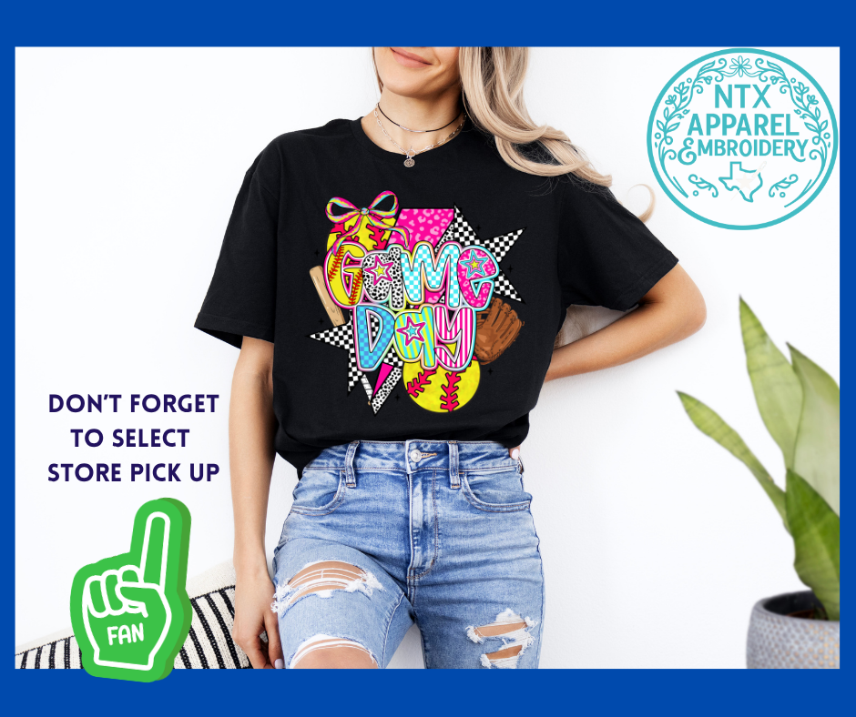 Diamon Crushers Preppy Game Day: Adult T-Shirt