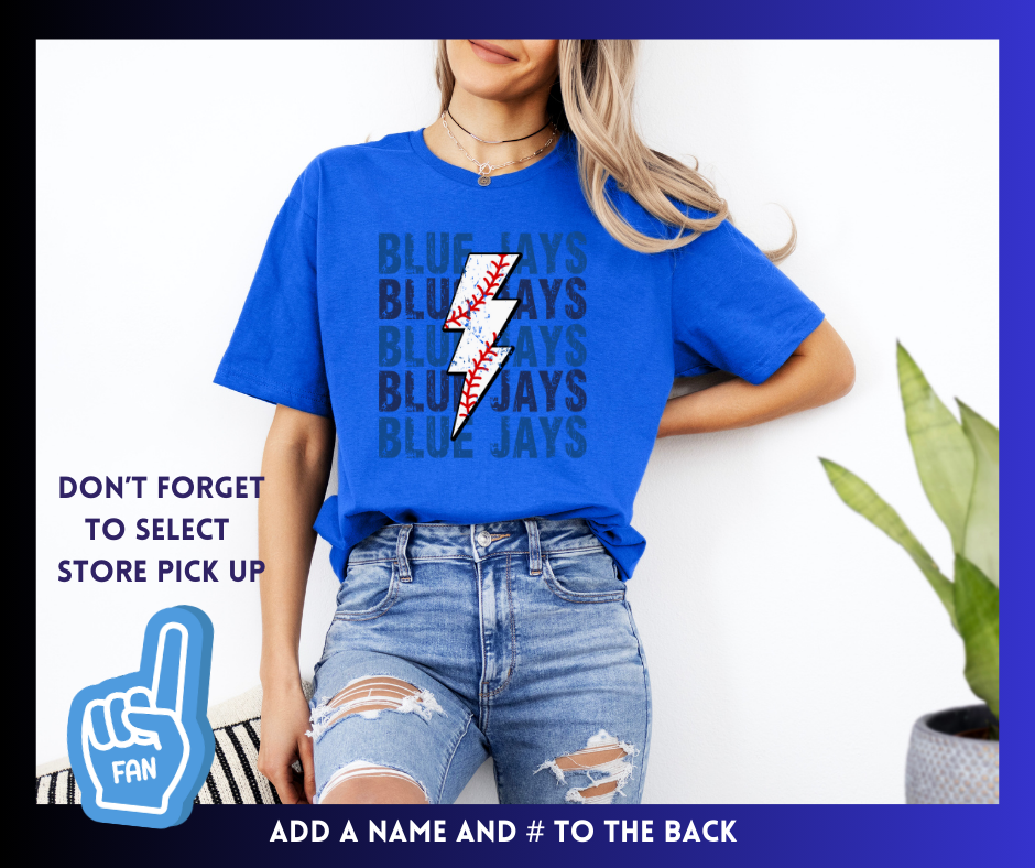 Blue Jays Lightning Strike T-Shirt