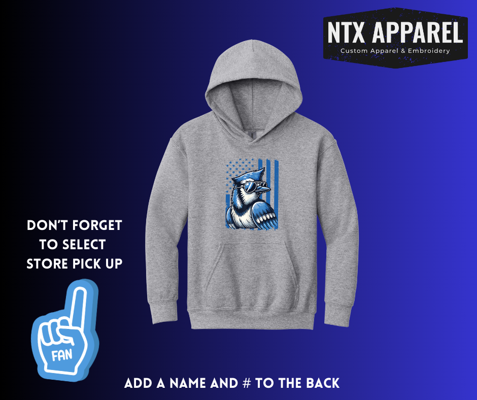 Blue Jays Patriotic - Youth Hoodie