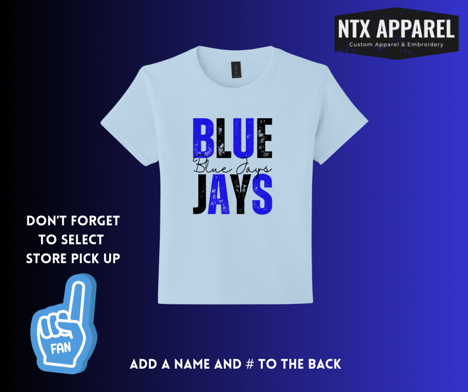 Blue Jays Black & Royal: Youth T-Shirt