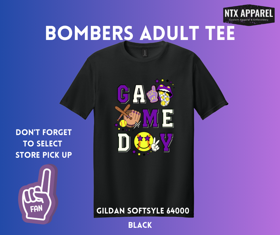 Game Day Purple Adult T-Shirt