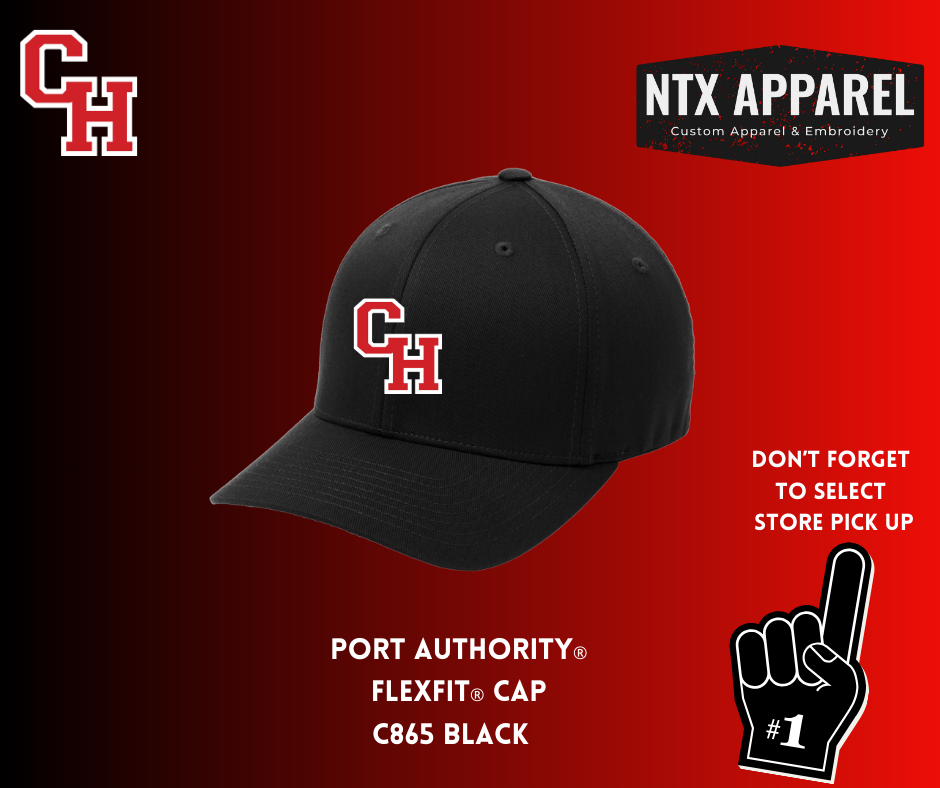CHHS Panther Baseball Flex Fit Embroidered Hat