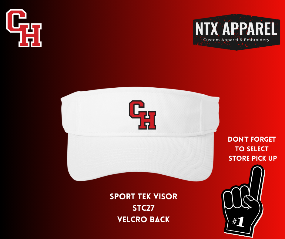 CHHS Panther Baseball Embroidered Visor