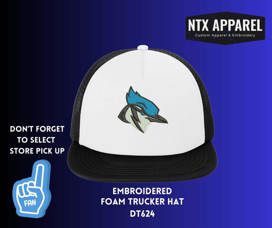 Blue Jays Embroidered Foam Trucker Hat