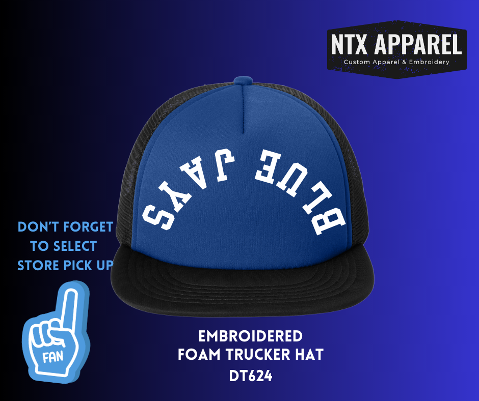 Blue Jays Offspeed Embroidered Foam Trucker Hat