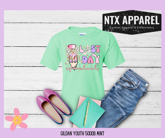 Last Day Pastel Pencil Youth T-Shirt