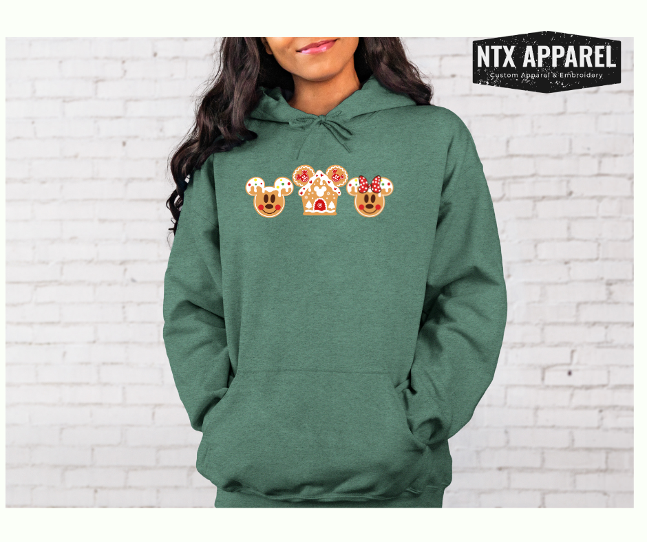 Gingerbread Mouse Hoodie