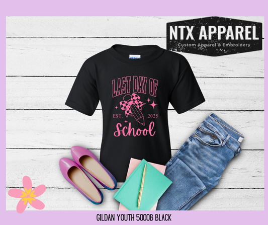 Pink Out Last Day Youth T-Shirt
