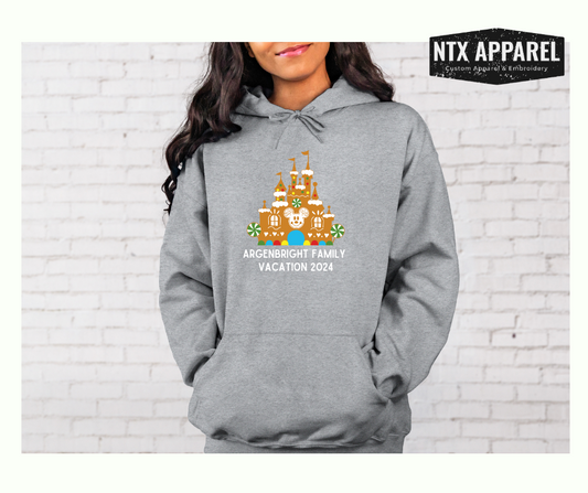 Gingerbread Castle Hoodie