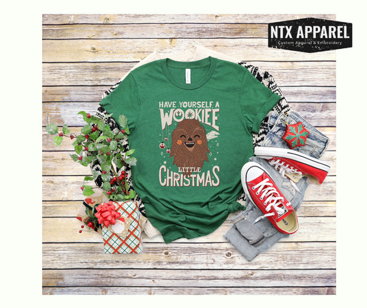 Have Yourself a Wookie Christmas T-Shirt