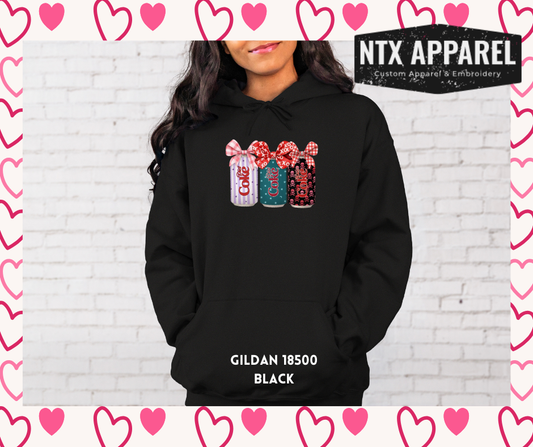 Diet Coke Valentine Hoodie