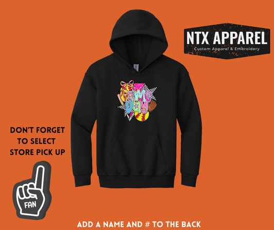 Crushers Preppy Game Day: Youth Hoodie