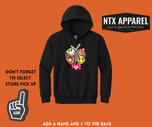 Crushers Lightning Strike: Youth Hoodie