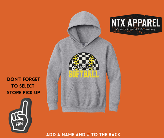 Crushers Off Speed: Youth Hoodie