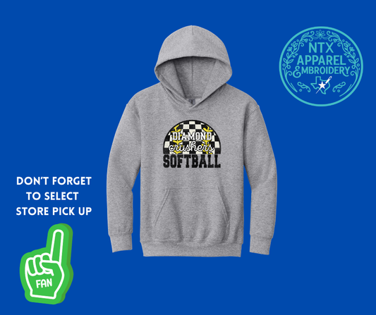 Crushers Fast Pitch: Youth Hoodie