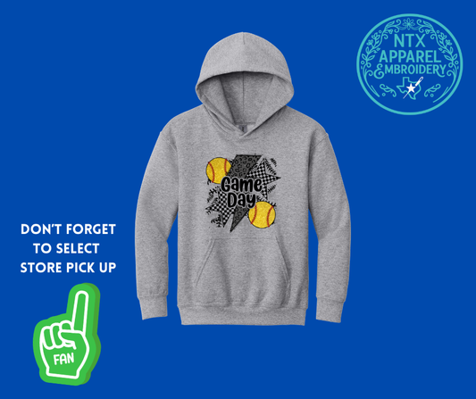 Crushers Strike Out: Youth Hoodie