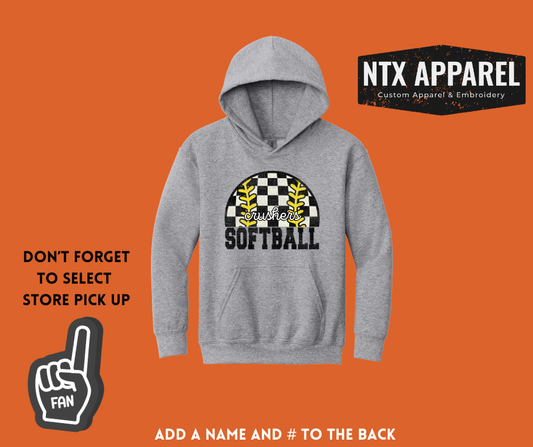 Crushers Fast Pitch: Youth Hoodie