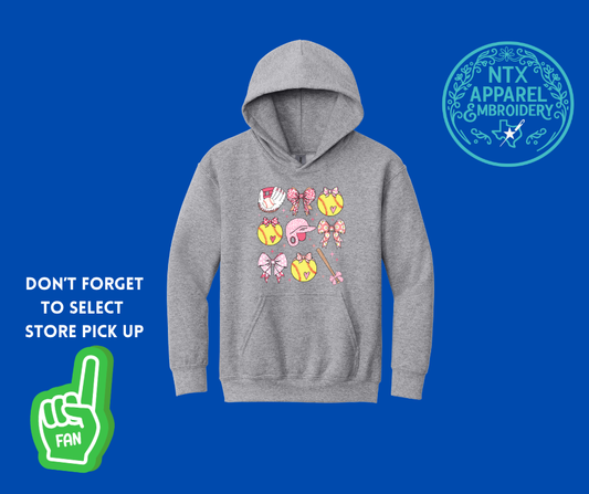 Crushers Softball Life: Youth Hoodie