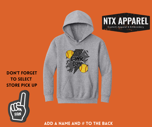 Crushers Strike Out: Youth Hoodie