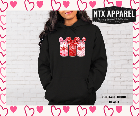 Dr. Pepper Valentine Hoodie