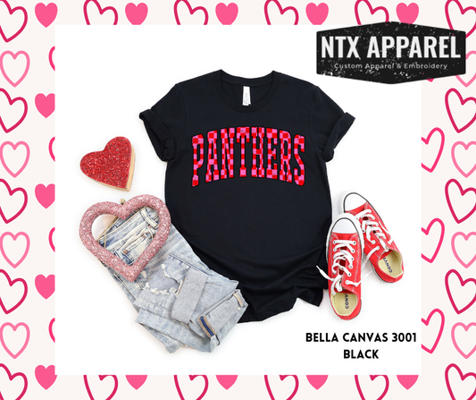 Panther Pink Valentine T-Shirt