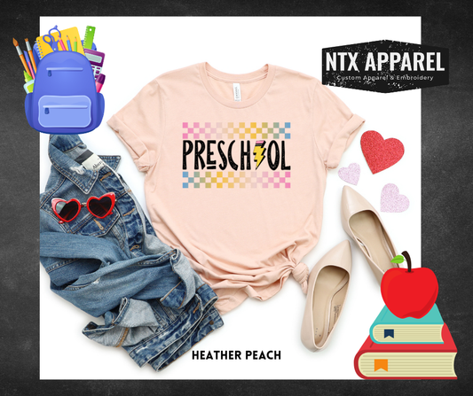 Retro Pre School- Adult