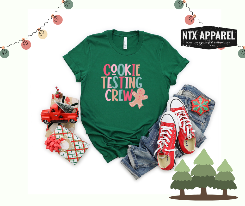 Cookie Testing Crew- T-Shirt