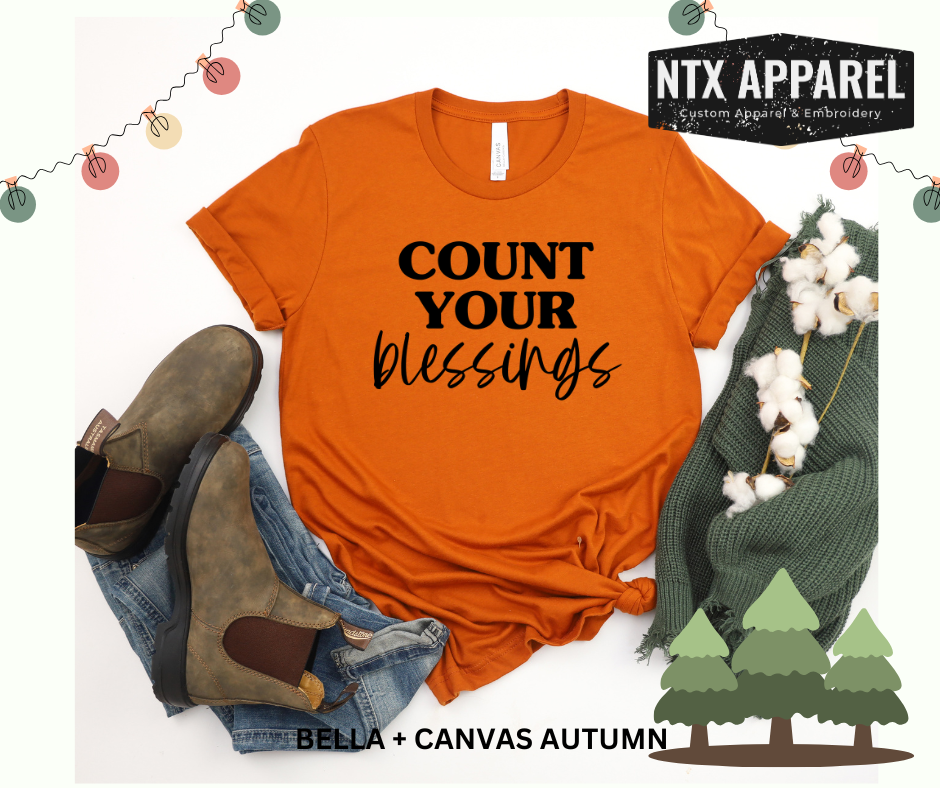 Count Your Blessings- T-Shirt