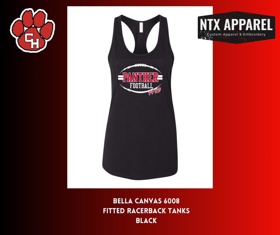 Panther PFND- Fitted Racerback Tank Top